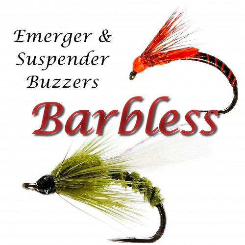 Barbless Emergers & Suspender Flies